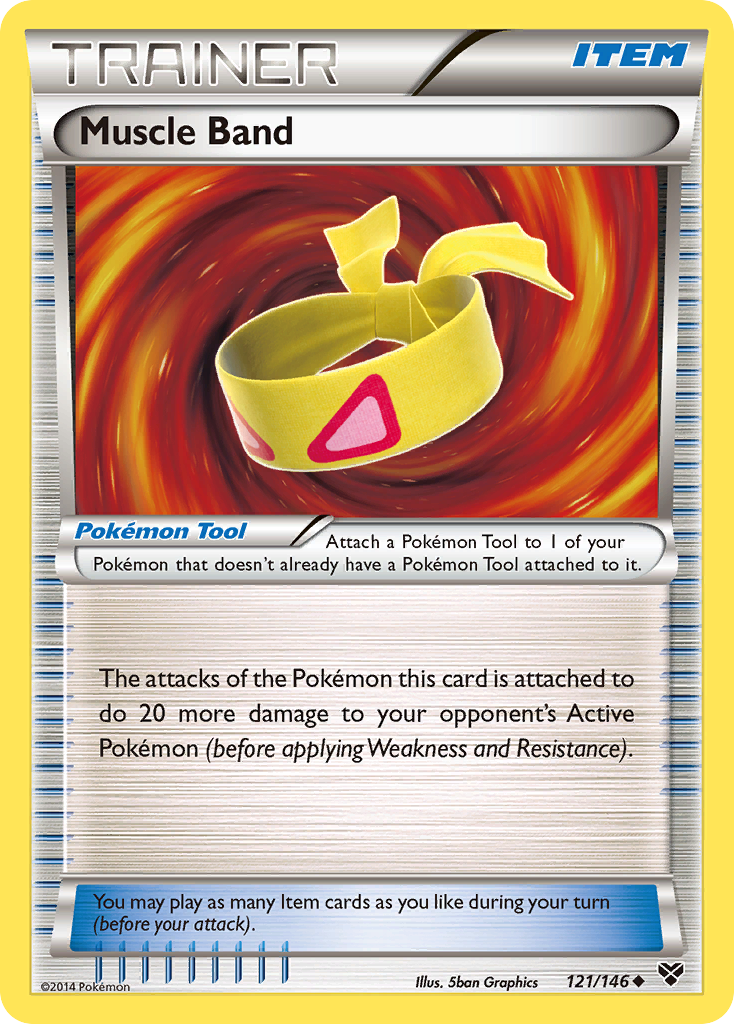 Muscle Band (121/146) [XY: Base Set] | Nerdhalla Games