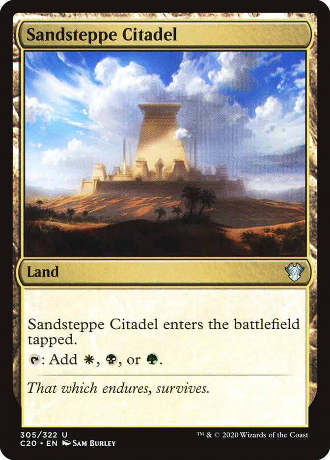 Sandsteppe Citadel [Commander 2020] | Nerdhalla Games