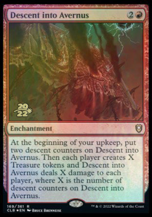 Descent into Avernus [Commander Legends: Battle for Baldur's Gate Prerelease Promos] | Nerdhalla Games