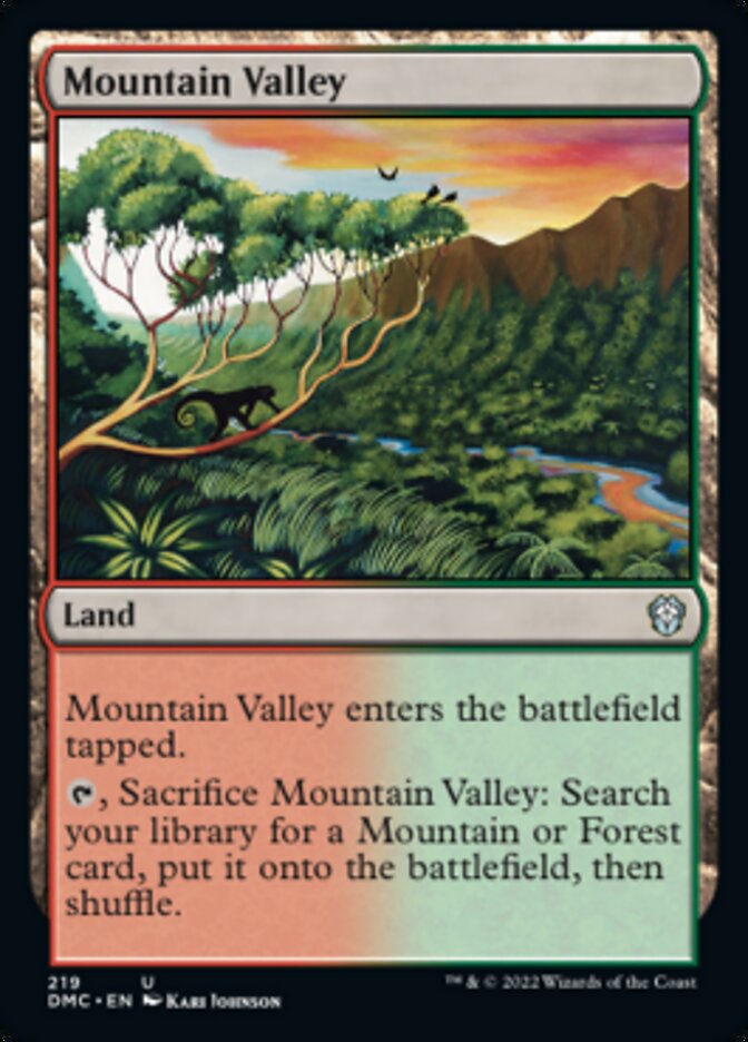 Mountain Valley [Dominaria United Commander] | Nerdhalla Games