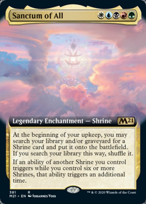 Sanctum of All (Extended Art) [Core Set 2021] | Nerdhalla Games