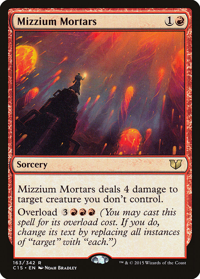 Mizzium Mortars [Commander 2015] | Nerdhalla Games