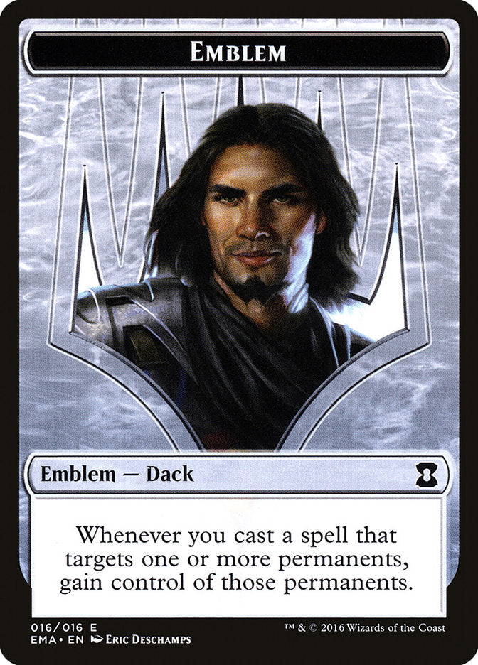 Dack Fayden Emblem [Eternal Masters Tokens] | Nerdhalla Games