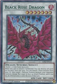 Black Rose Dragon (Green) [LDS2-EN110] Ultra Rare | Nerdhalla Games