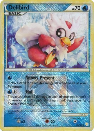 Delibird (39/123) (League Promo) [HeartGold & SoulSilver: Base Set] | Nerdhalla Games