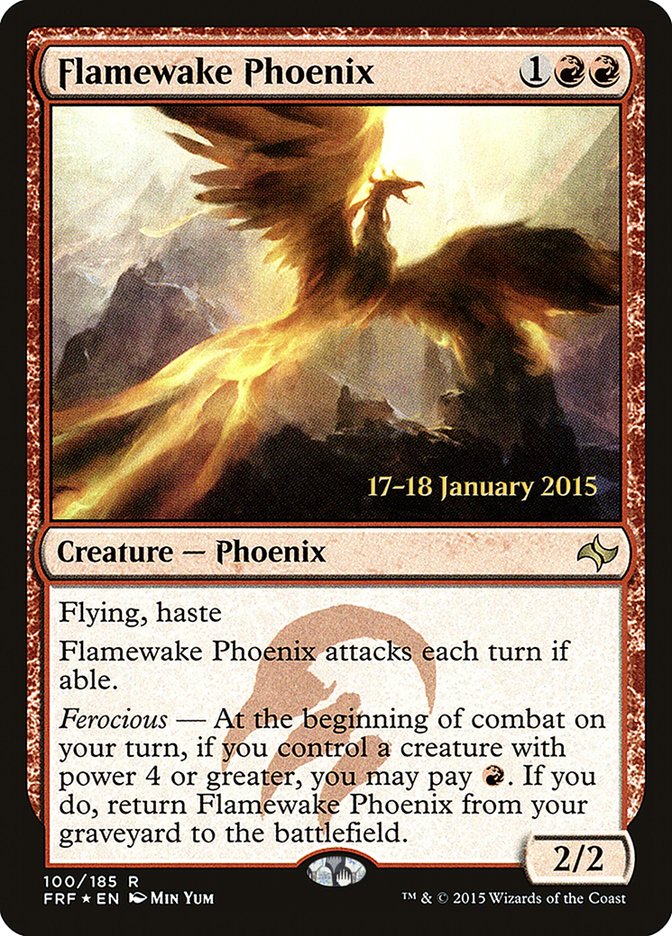 Flamewake Phoenix  [Fate Reforged Prerelease Promos] | Nerdhalla Games