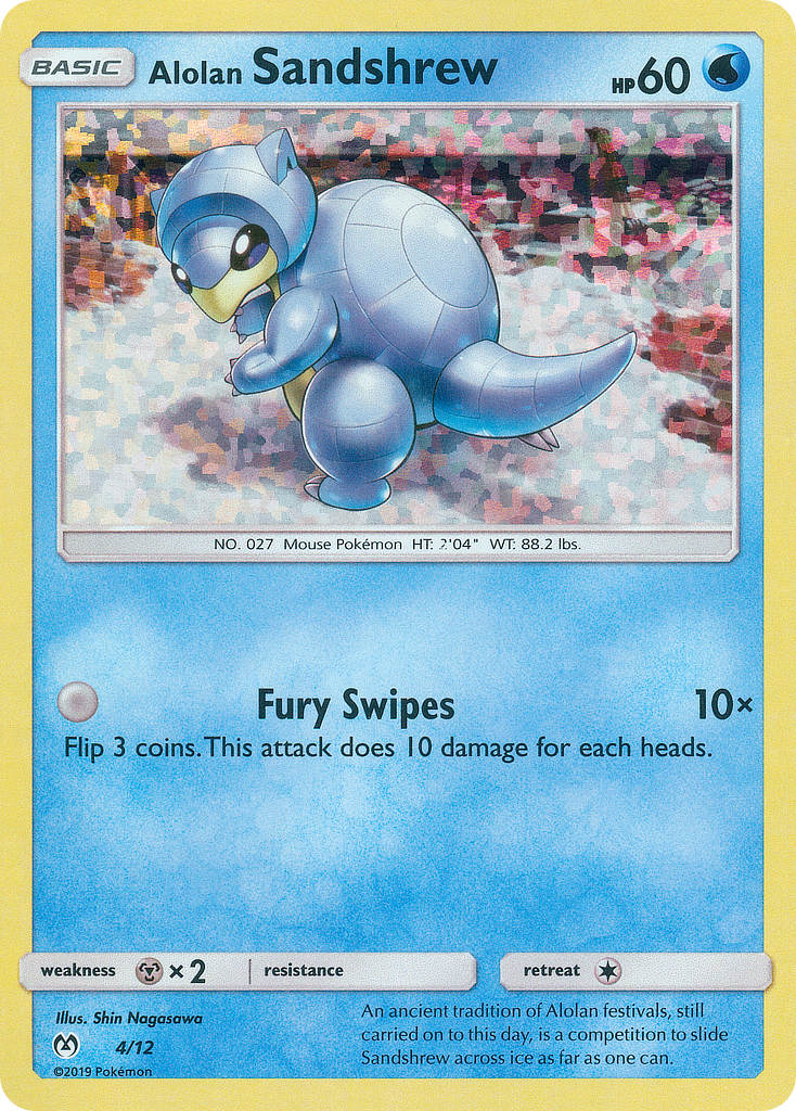 Alolan Sandshrew (4/12) [McDonald's Promos: 2019 Collection] | Nerdhalla Games