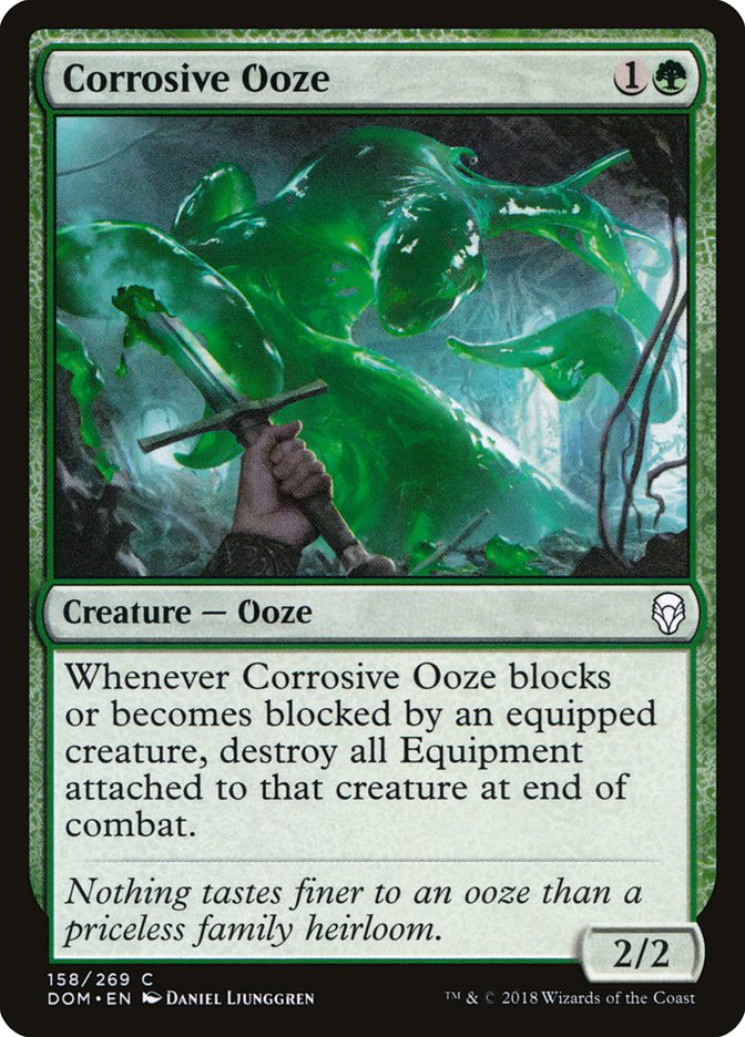 Corrosive Ooze [Dominaria] | Nerdhalla Games