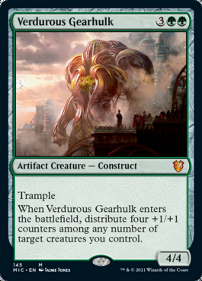 Verdurous Gearhulk [Innistrad: Midnight Hunt Commander] | Nerdhalla Games