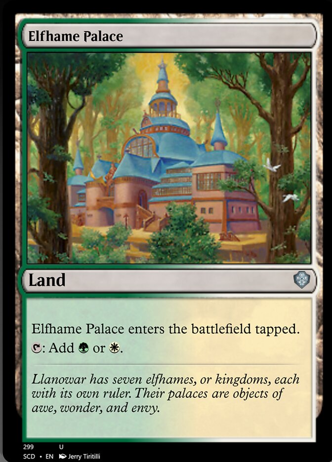 Elfhame Palace [Starter Commander Decks] | Nerdhalla Games