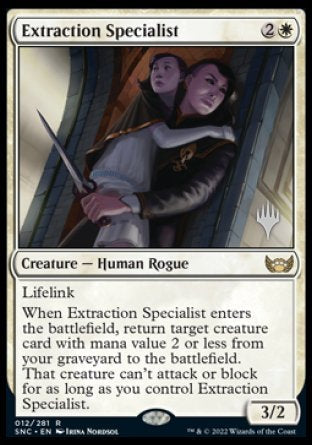 Extraction Specialist (Promo Pack) [Streets of New Capenna Promos] | Nerdhalla Games