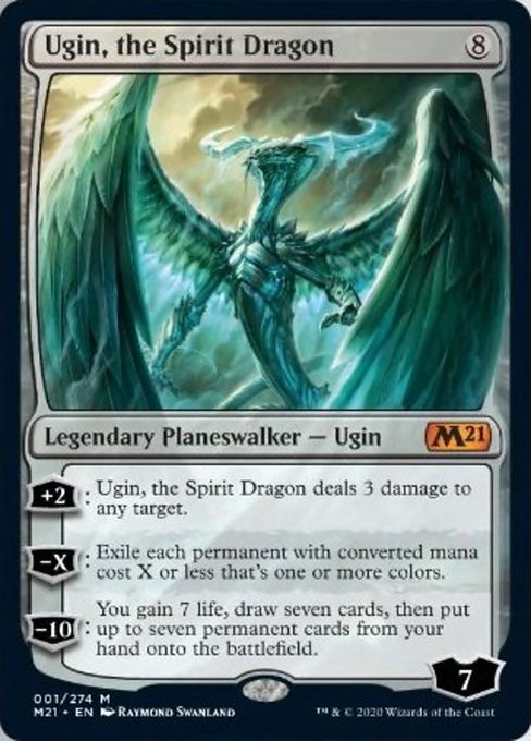 Ugin, the Spirit Dragon [Core Set 2021] | Nerdhalla Games