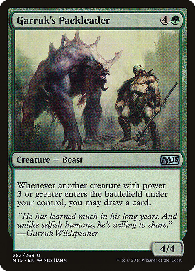 Garruk's Packleader [Magic 2015] | Nerdhalla Games