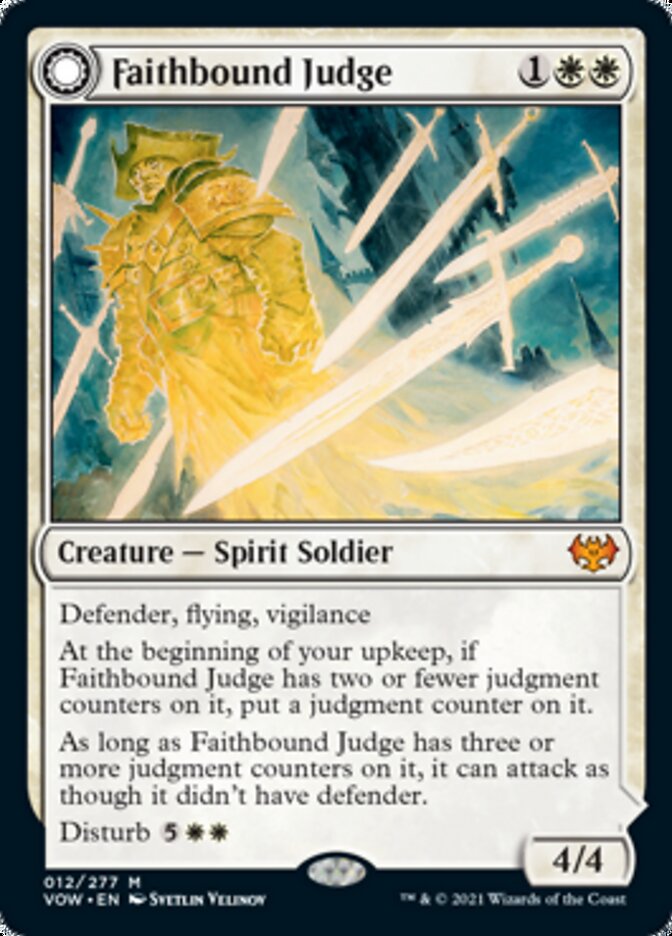 Faithbound Judge // Sinner's Judgment [Innistrad: Crimson Vow] | Nerdhalla Games