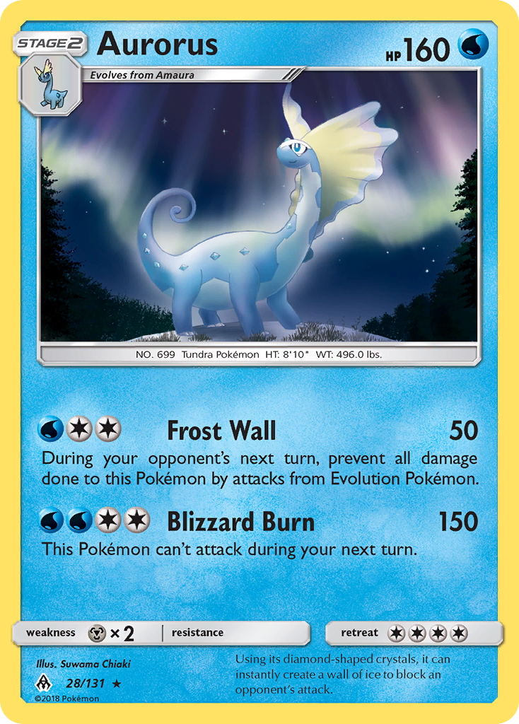 Aurorus (28/131) [Sun & Moon: Forbidden Light] | Nerdhalla Games