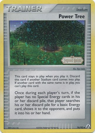 Power Tree (76/92) (Stamped) [EX: Legend Maker] | Nerdhalla Games