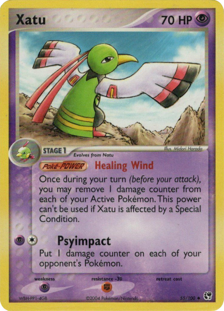 Xatu (55/100) [EX: Battle Stadium] | Nerdhalla Games