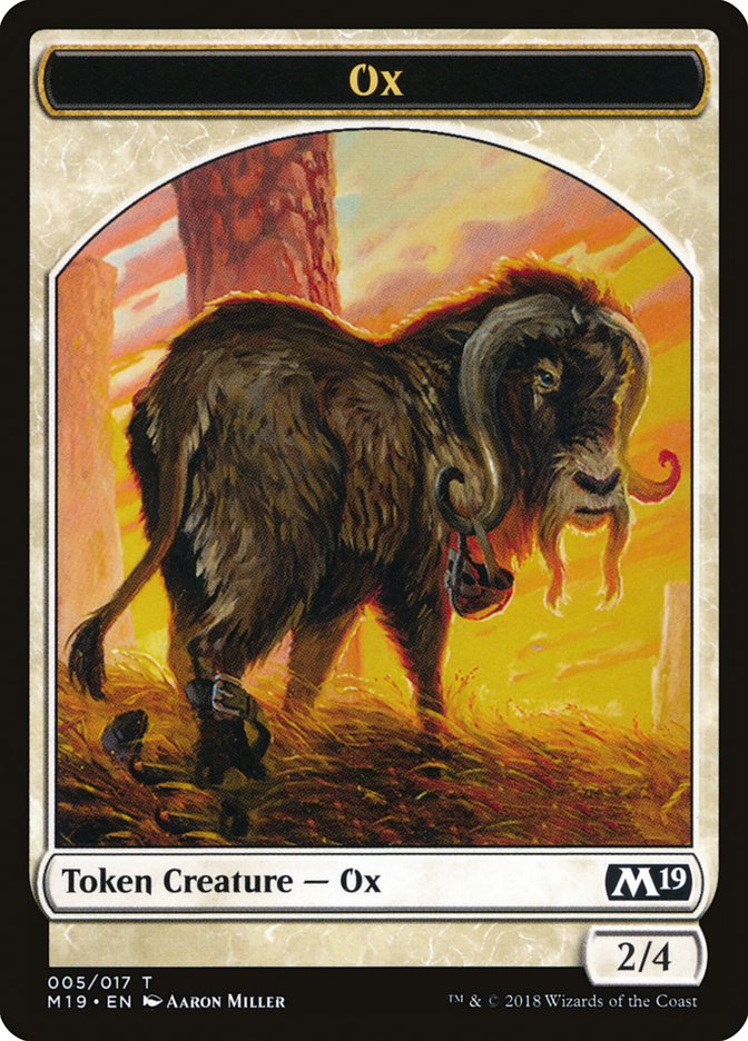 Ox [Core Set 2019 Tokens] | Nerdhalla Games