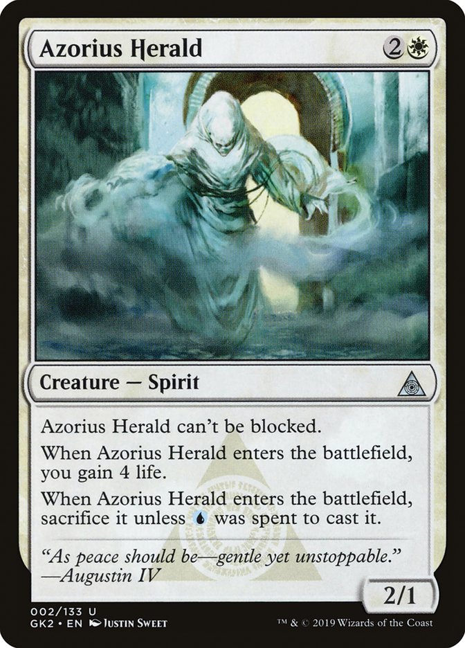 Azorius Herald [Ravnica Allegiance Guild Kit] | Nerdhalla Games