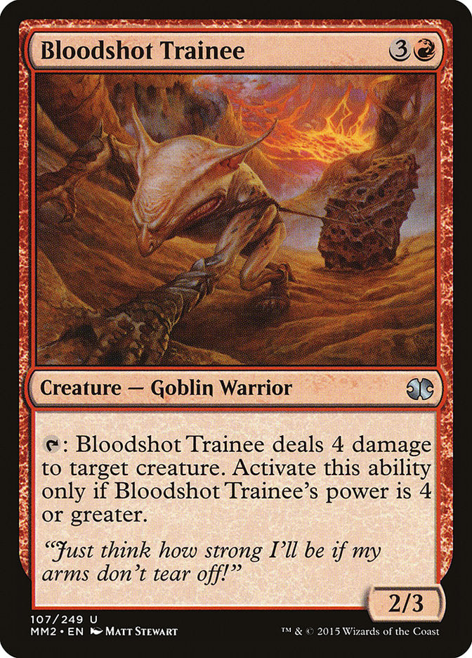 Bloodshot Trainee [Modern Masters 2015] | Nerdhalla Games