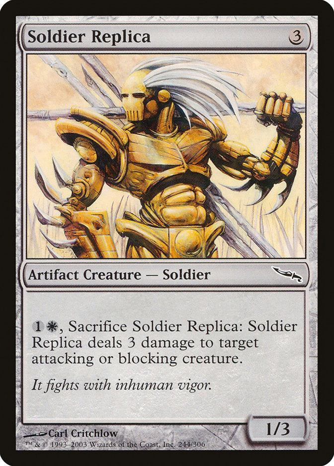 Soldier Replica [Mirrodin] | Nerdhalla Games