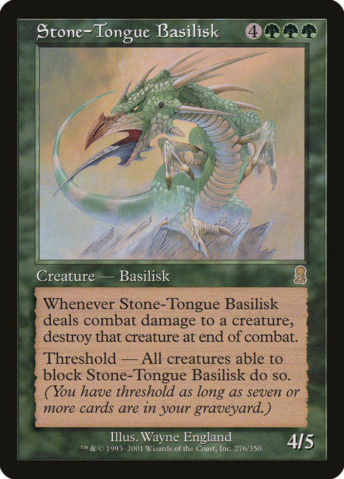 Stone-Tongue Basilisk [Odyssey] | Nerdhalla Games