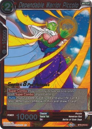 Dependable Warrior Piccolo [BT8-013_PR] | Nerdhalla Games