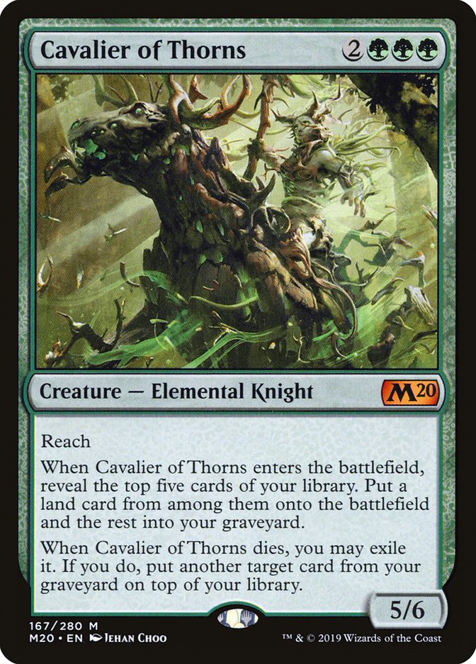 Cavalier of Thorns [Core Set 2020] | Nerdhalla Games