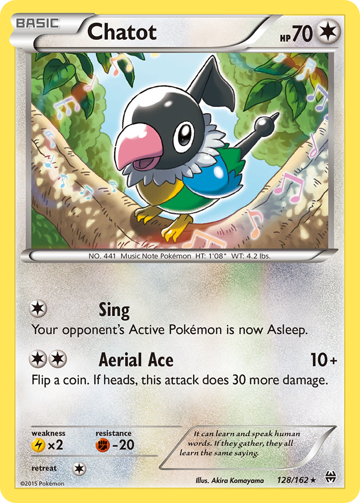 Chatot (128/162) [XY: BREAKthrough] | Nerdhalla Games