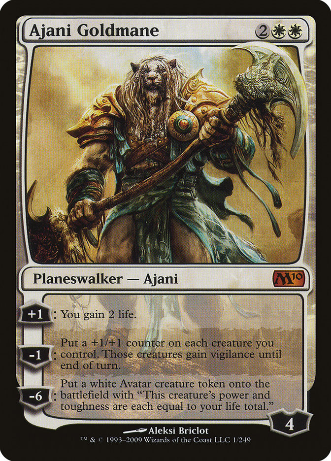 Ajani Goldmane [Magic 2010] | Nerdhalla Games