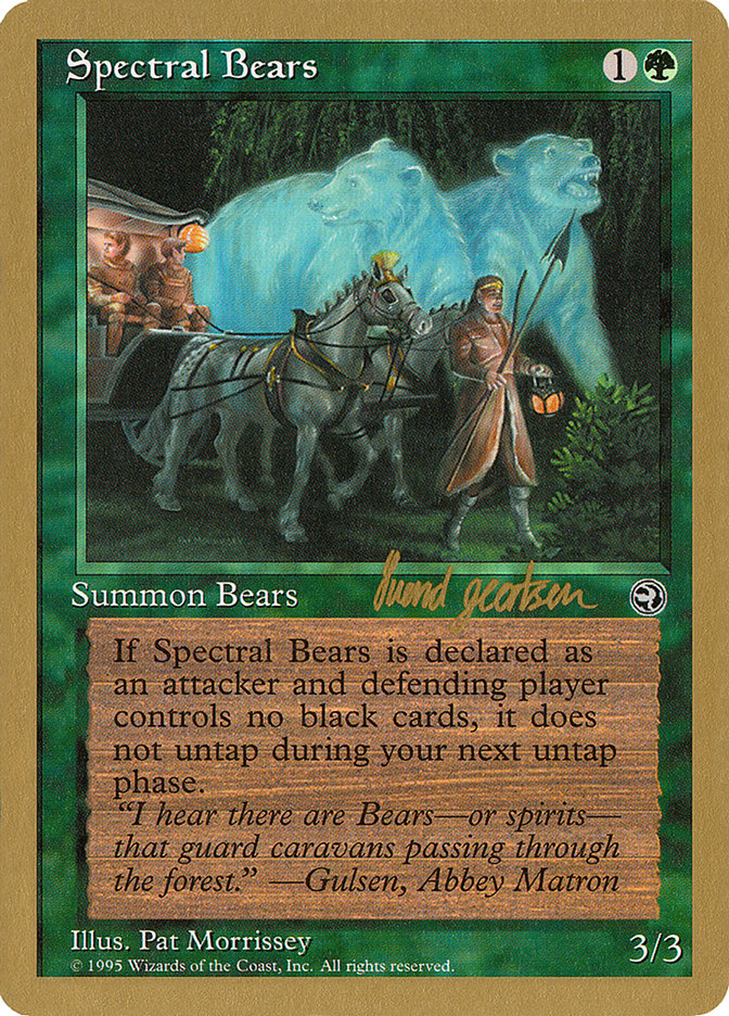 Spectral Bears (Svend Geertsen) [World Championship Decks 1997] | Nerdhalla Games