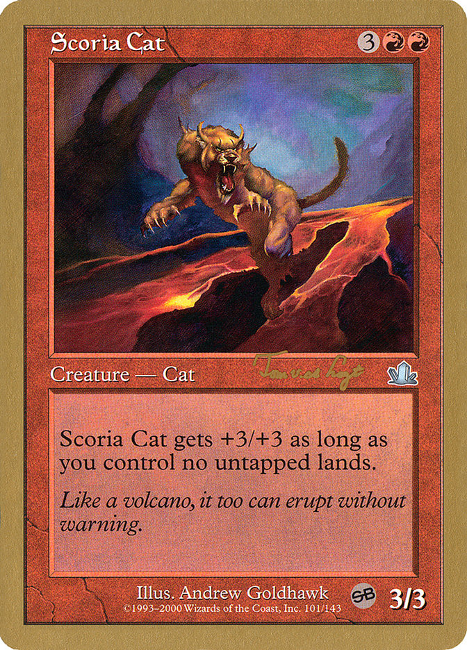 Scoria Cat (Tom van de Logt) (SB) [World Championship Decks 2001] | Nerdhalla Games