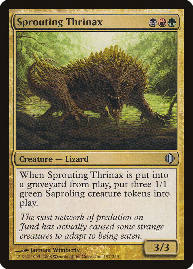 Sprouting Thrinax [Shards of Alara] | Nerdhalla Games