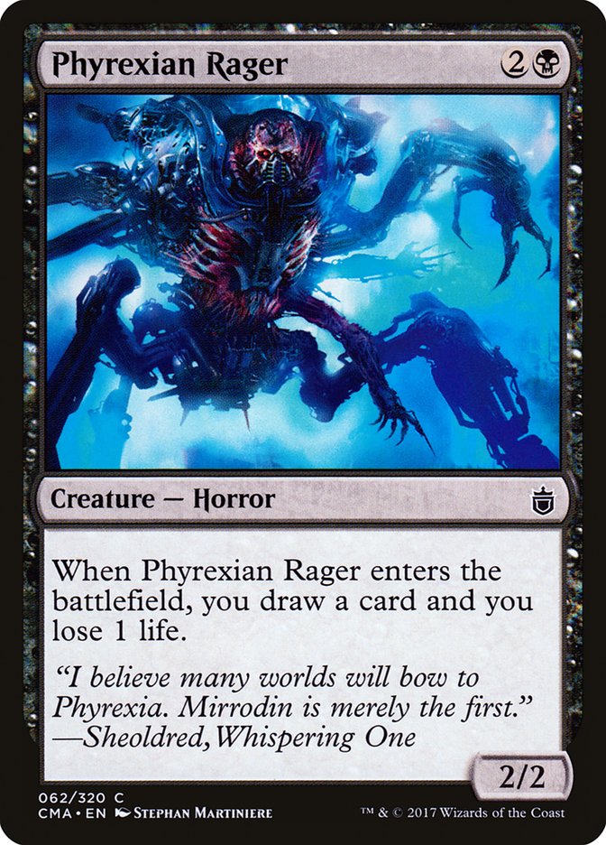 Phyrexian Rager [Commander Anthology] | Nerdhalla Games