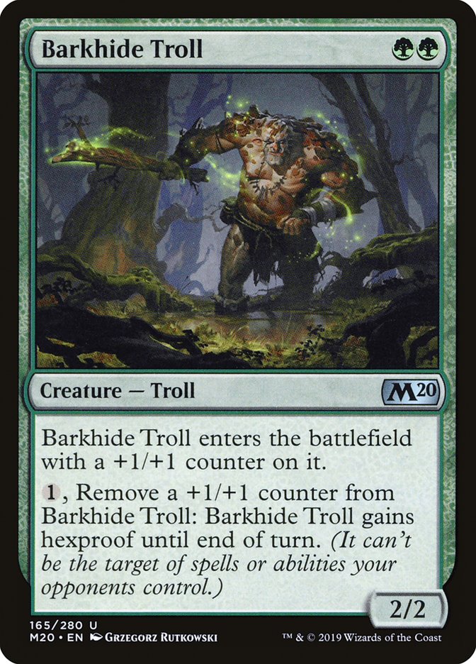 Barkhide Troll [Core Set 2020] | Nerdhalla Games