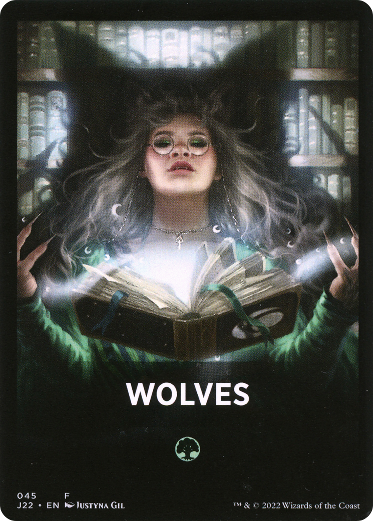 Wolves Theme Card [Jumpstart 2022 Front Cards] | Nerdhalla Games