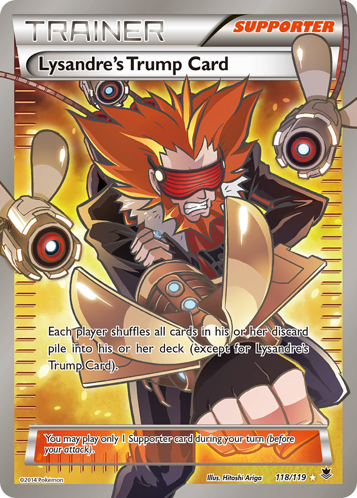 Lysandre's Trump Card (118/119) [XY: Phantom Forces] | Nerdhalla Games