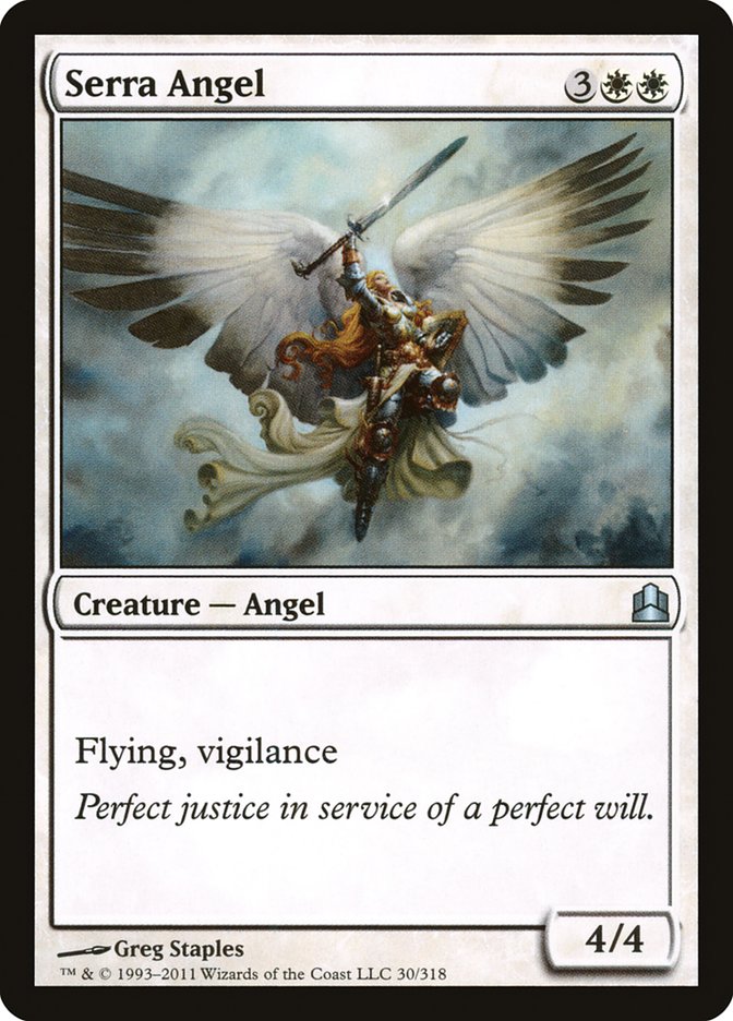 Serra Angel [Commander 2011] | Nerdhalla Games