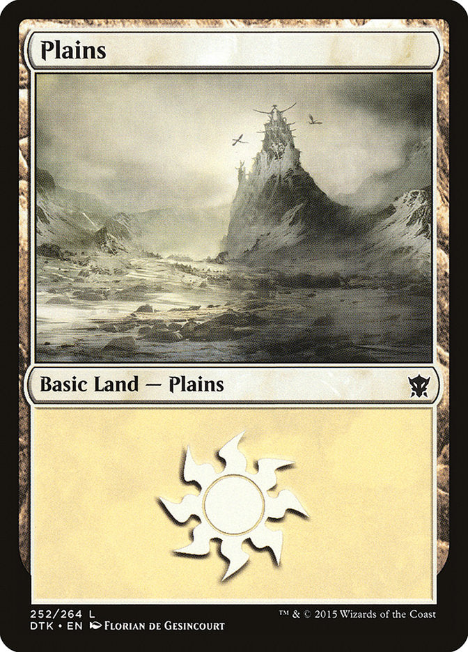 Plains (252) [Dragons of Tarkir] | Nerdhalla Games