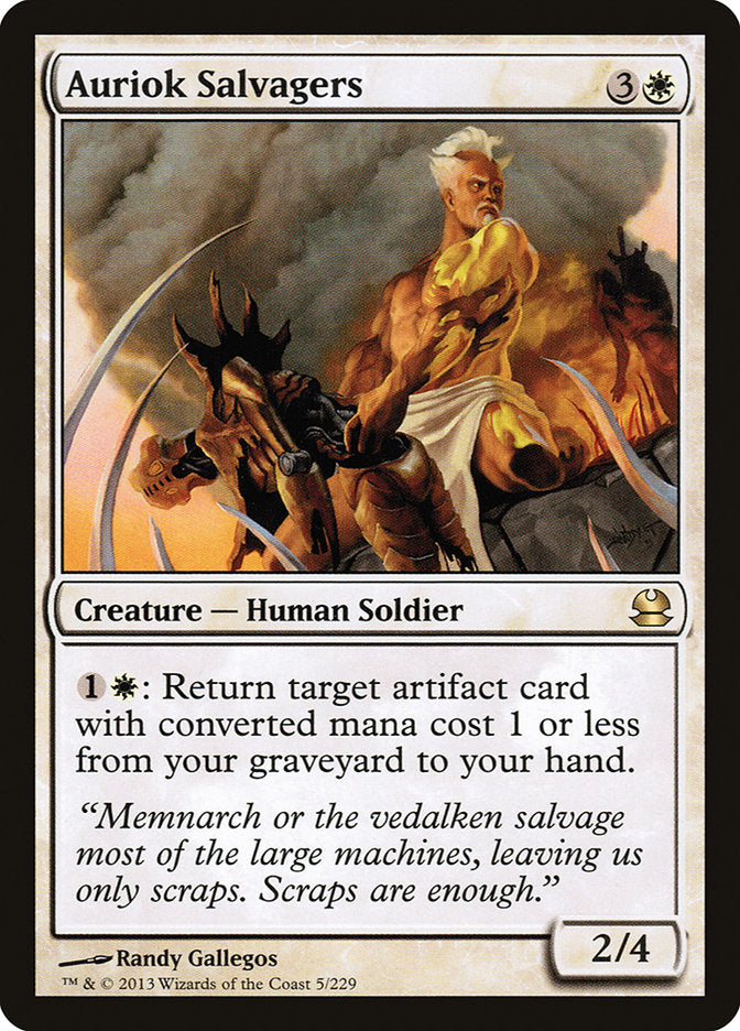 Auriok Salvagers [Modern Masters] | Nerdhalla Games