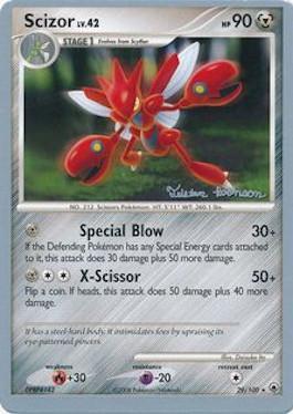 Scizor LV.42 (29/100) (Intimidation - Tristan Robinson) [World Championships 2008] | Nerdhalla Games