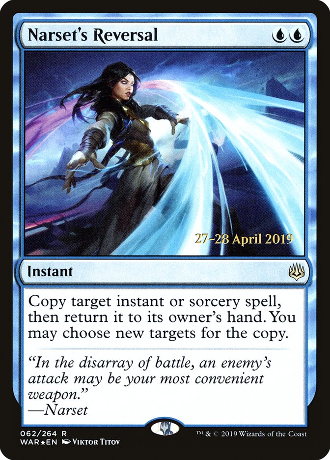 Narset's Reversal  [War of the Spark Prerelease Promos] | Nerdhalla Games