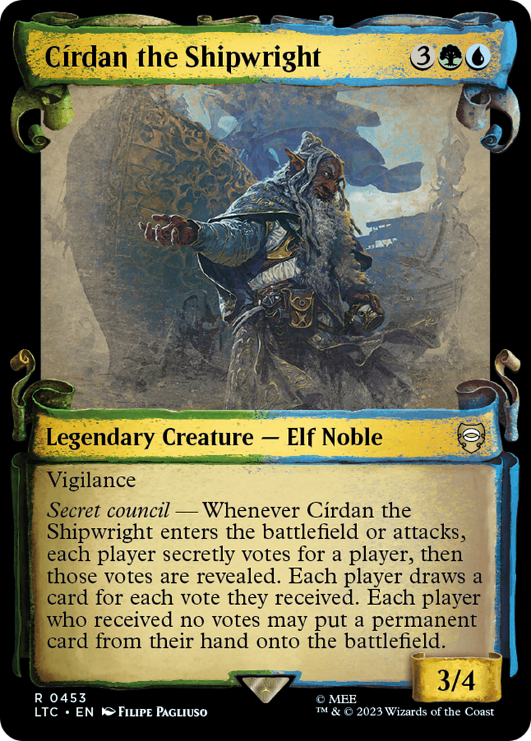 Cirdan the Shipwright [The Lord of the Rings: Tales of Middle-Earth Commander Showcase Scrolls] | Nerdhalla Games