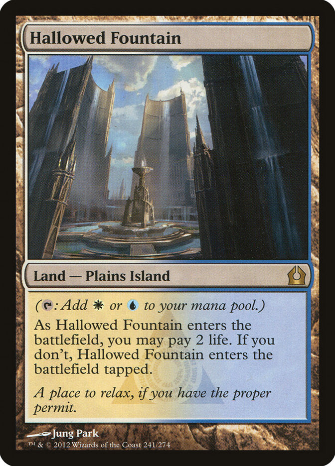 Hallowed Fountain [Return to Ravnica] | Nerdhalla Games