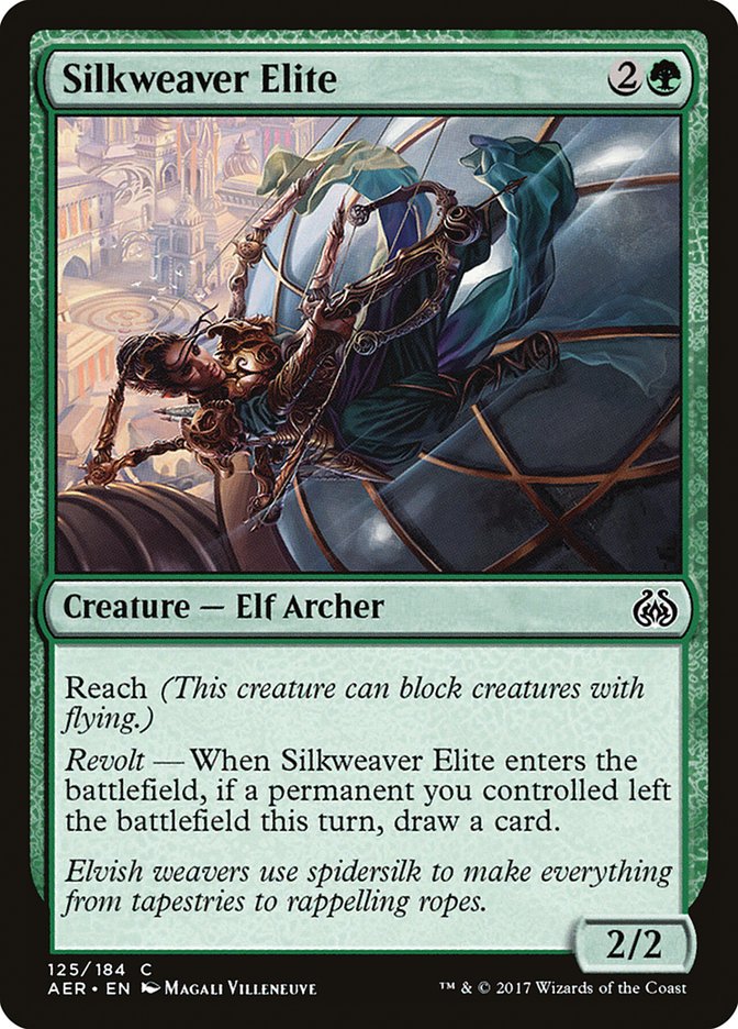 Silkweaver Elite [Aether Revolt] | Nerdhalla Games