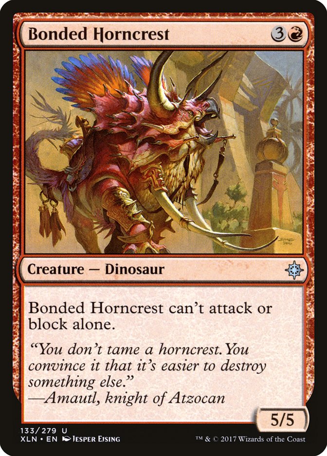 Bonded Horncrest [Ixalan] | Nerdhalla Games