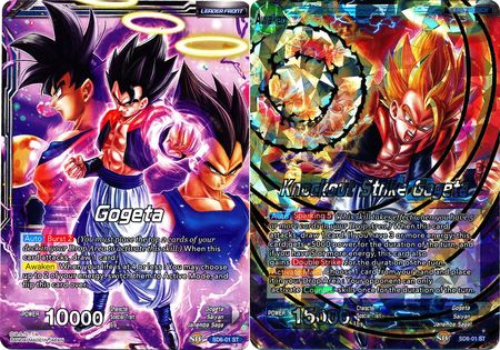 Gogeta // Knockout Strike Gogeta (Starter Deck Exclusive) (SD6-01) [Miraculous Revival] | Nerdhalla Games