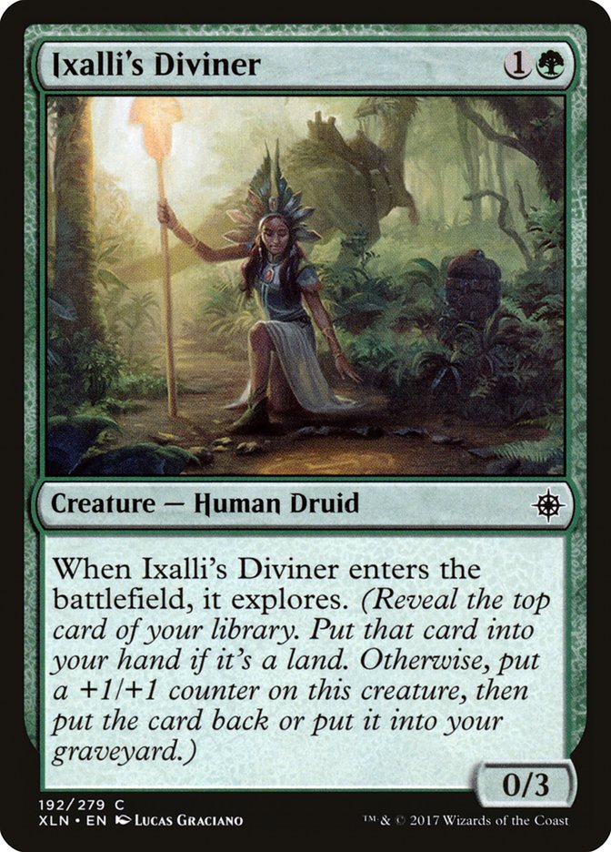 Ixalli's Diviner [Ixalan] | Nerdhalla Games