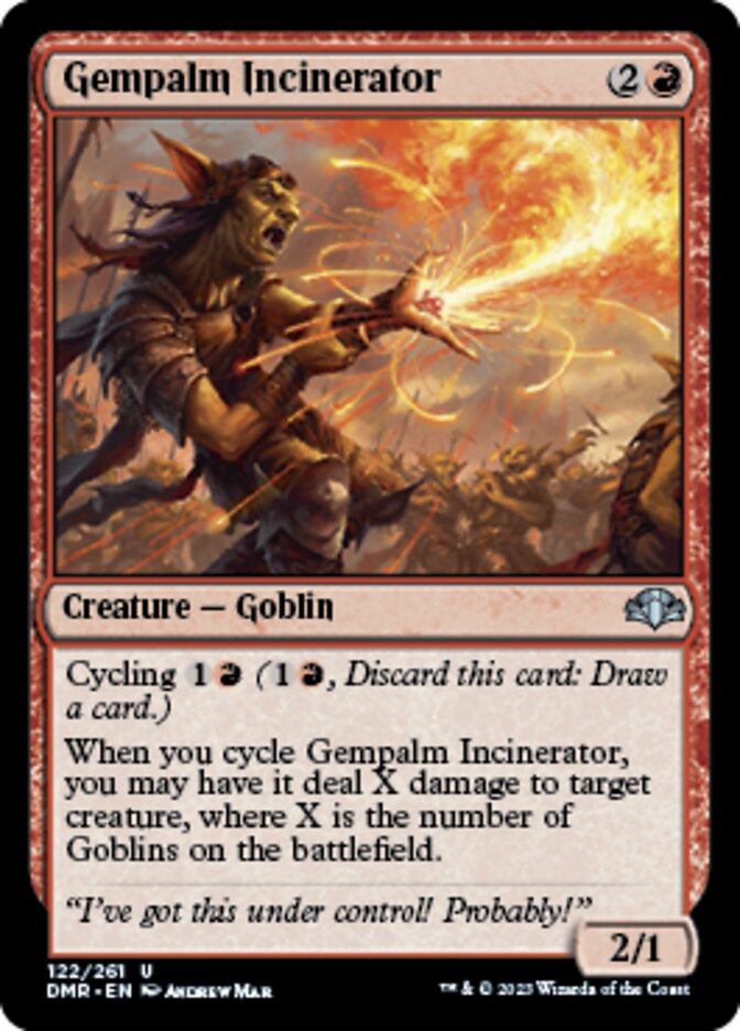 Gempalm Incinerator [Dominaria Remastered] | Nerdhalla Games