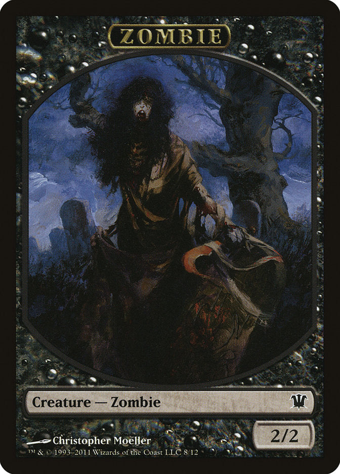 Zombie (8/12) [Innistrad Tokens] | Nerdhalla Games